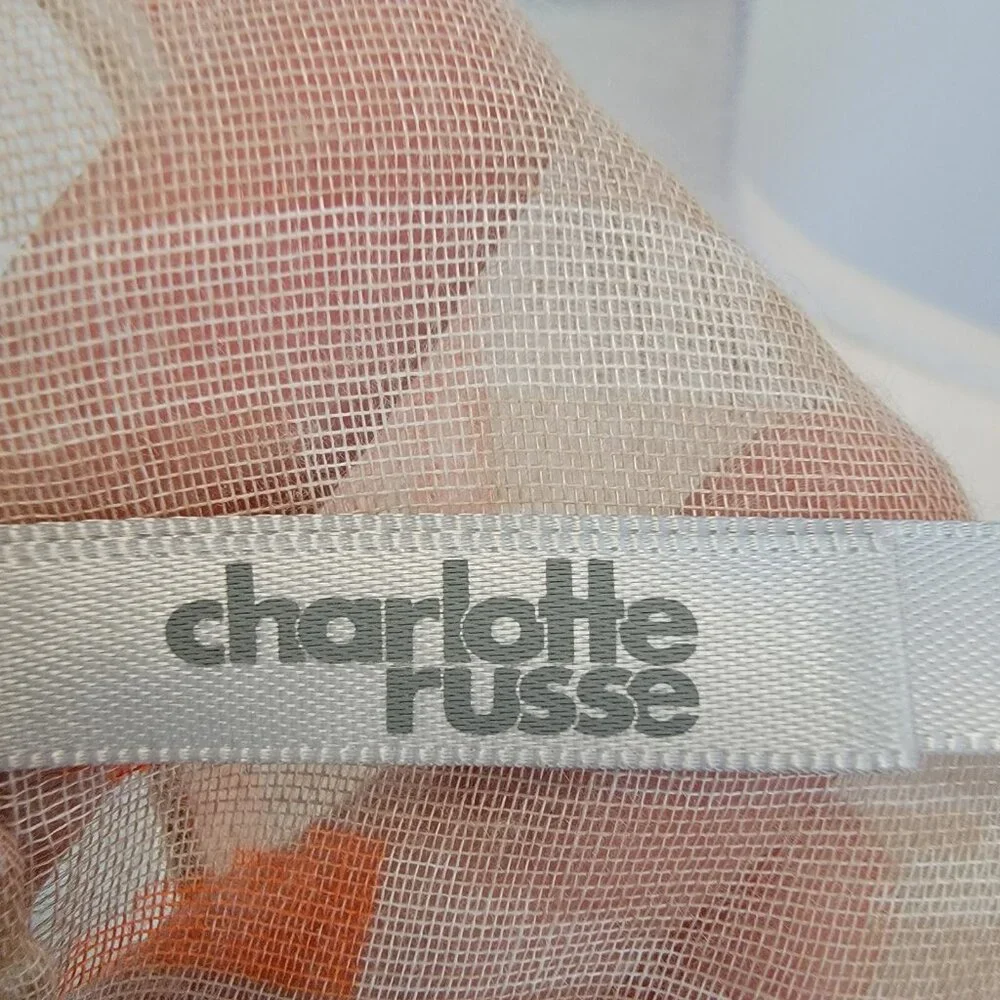 Charlotte Russe Lightweight Womens Colorful‎ Aztec Print Infinity Scarf